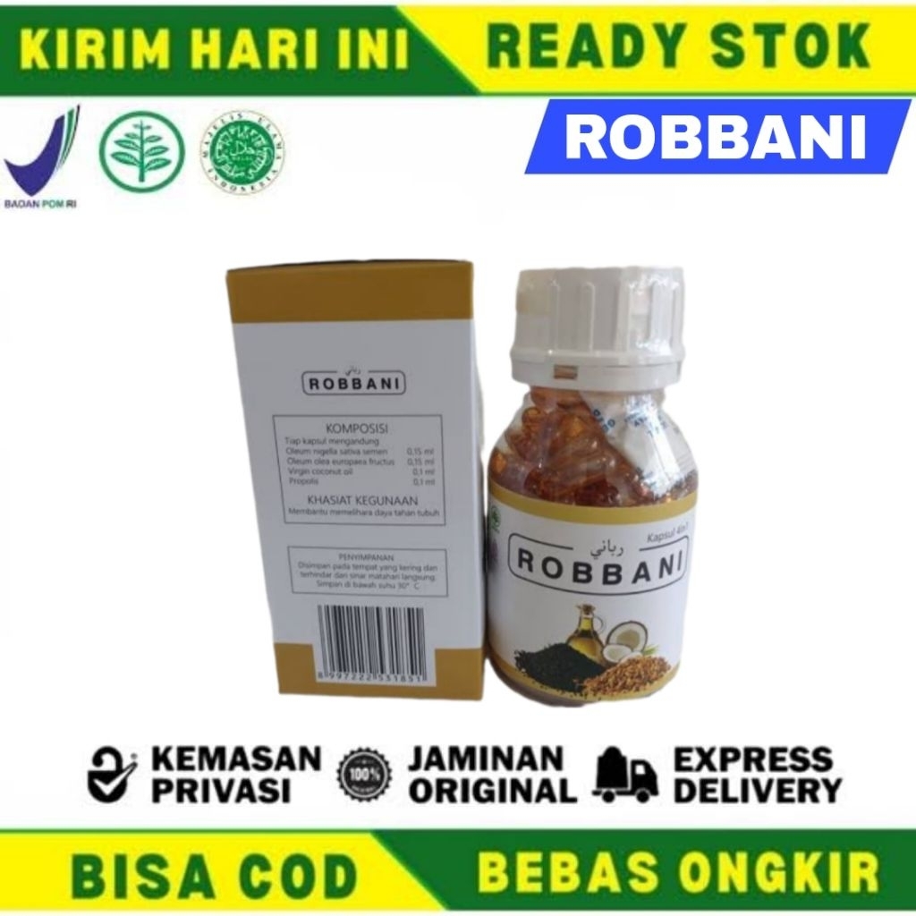 

ROBBANI HERBAL 4 IN 1 - Obat Atasi Asam Urat Kolesterol Darah Tinggi - 1 Botol Robbani - ROBBANI hambat usada Asli Original