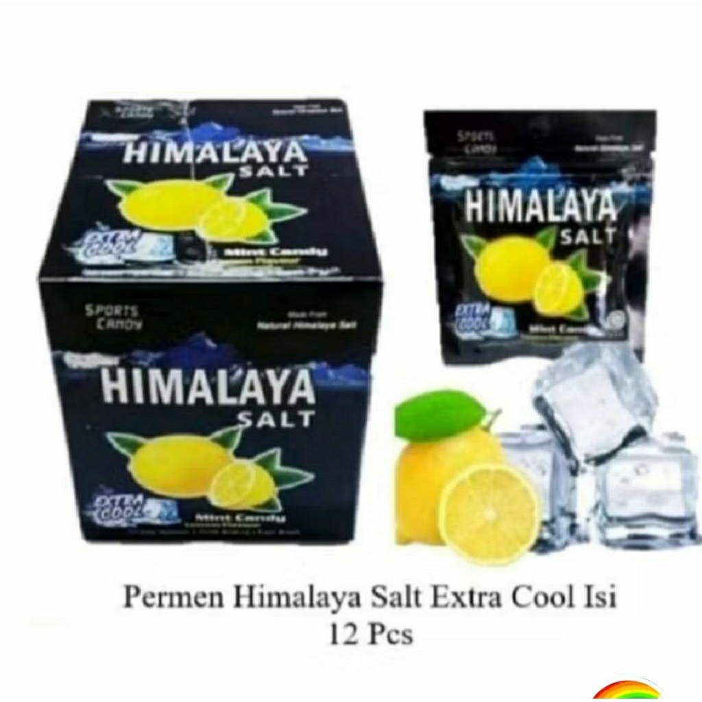 

PERMEN Himalaya Salt Big Foot Mint Candy Lemon Flavour 1Box × 12pcs