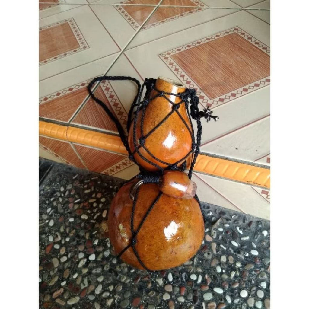 labu botol kering/kempis labu unik