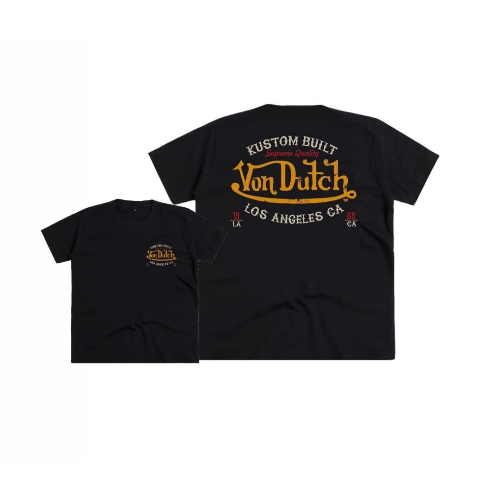 Kiddie Zone Kaos Anak Laki Laki Dan Perempuan 1-10th Unisex Baju V0nDutch Disro Combed 30s
