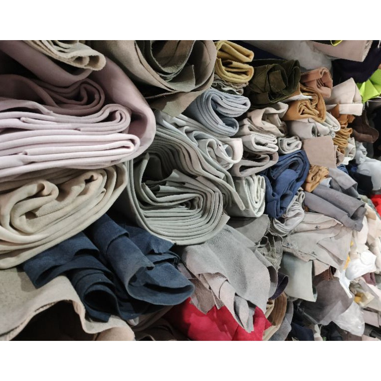 KODE J58P Kulit Sapi Suede Leather PremiumKulit Suede Impor Halus Lembut Ukuran 1 Kaki