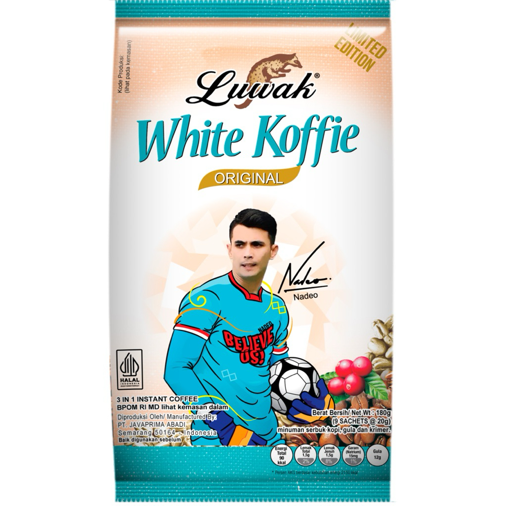 

Kopi Luwak White Koffie Original Bag Small 20gr x 9pcs x 2Pack