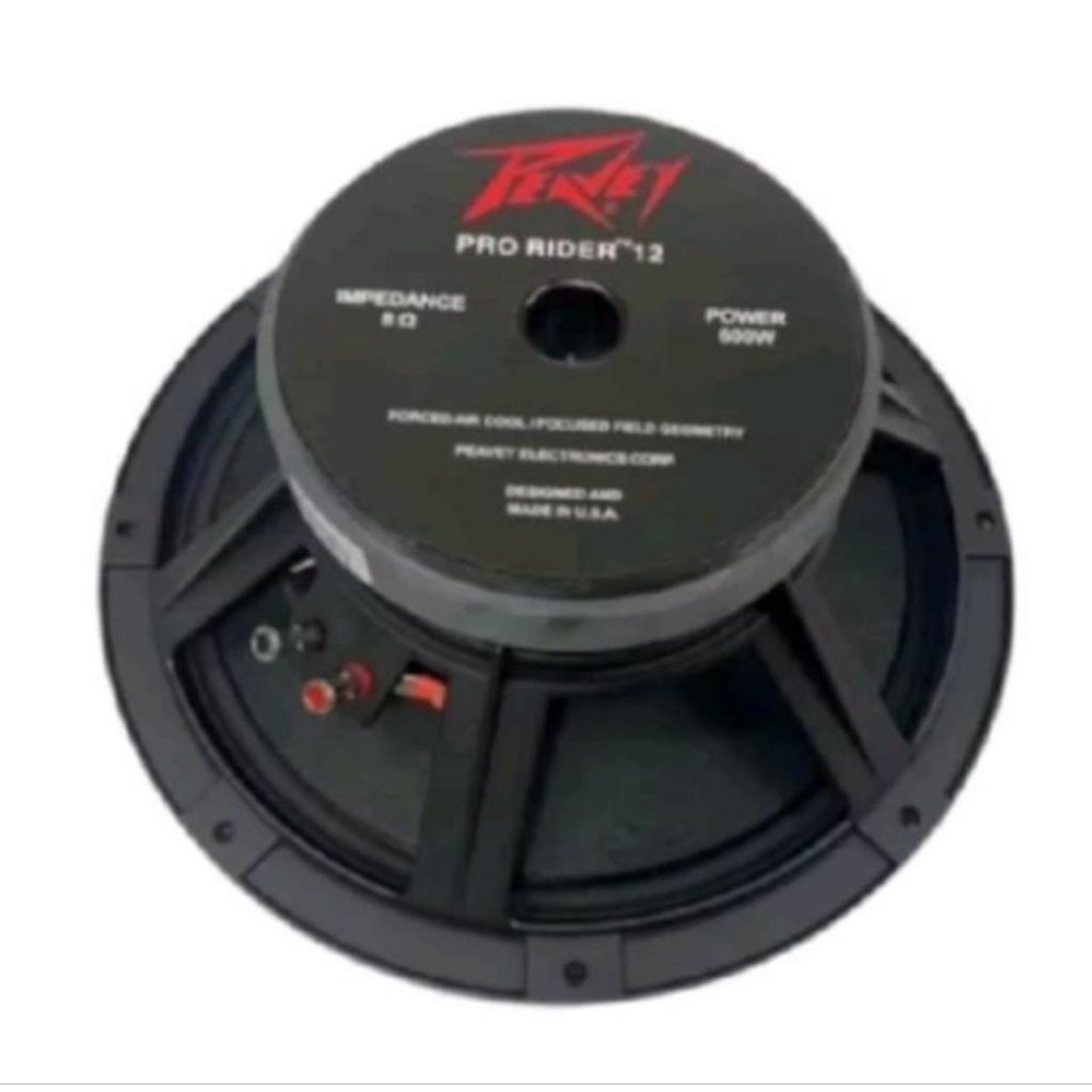 Speaker Peavey Prorider 12 inch 600 Watt Voice Coil 3 in Babet Made in USA