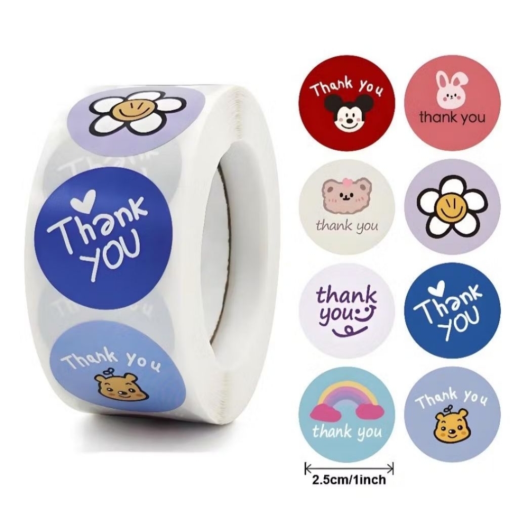 

Sticker label terimakasih/ thank you