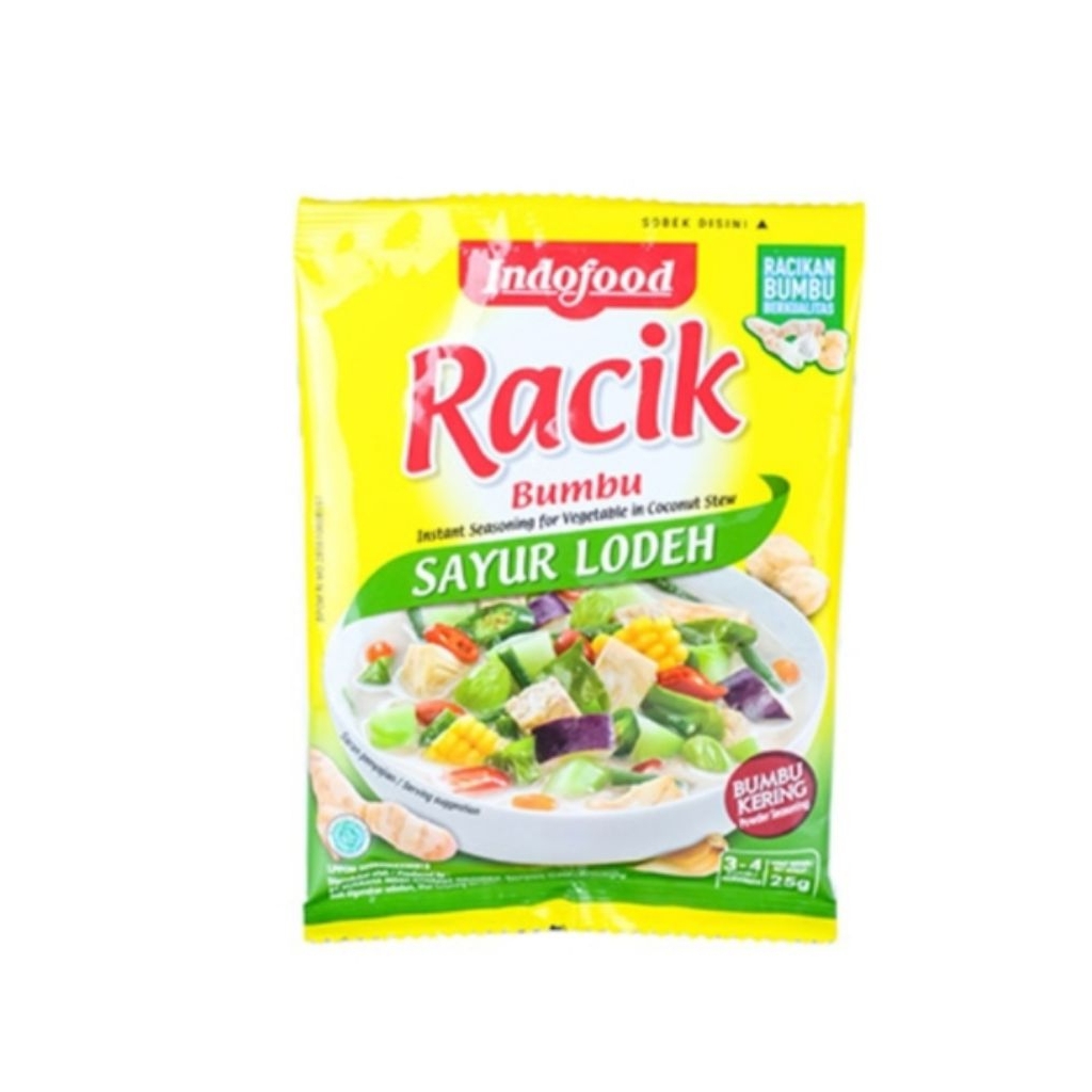 

Indofood bumbu racik sayur lodeh pack 25 gram