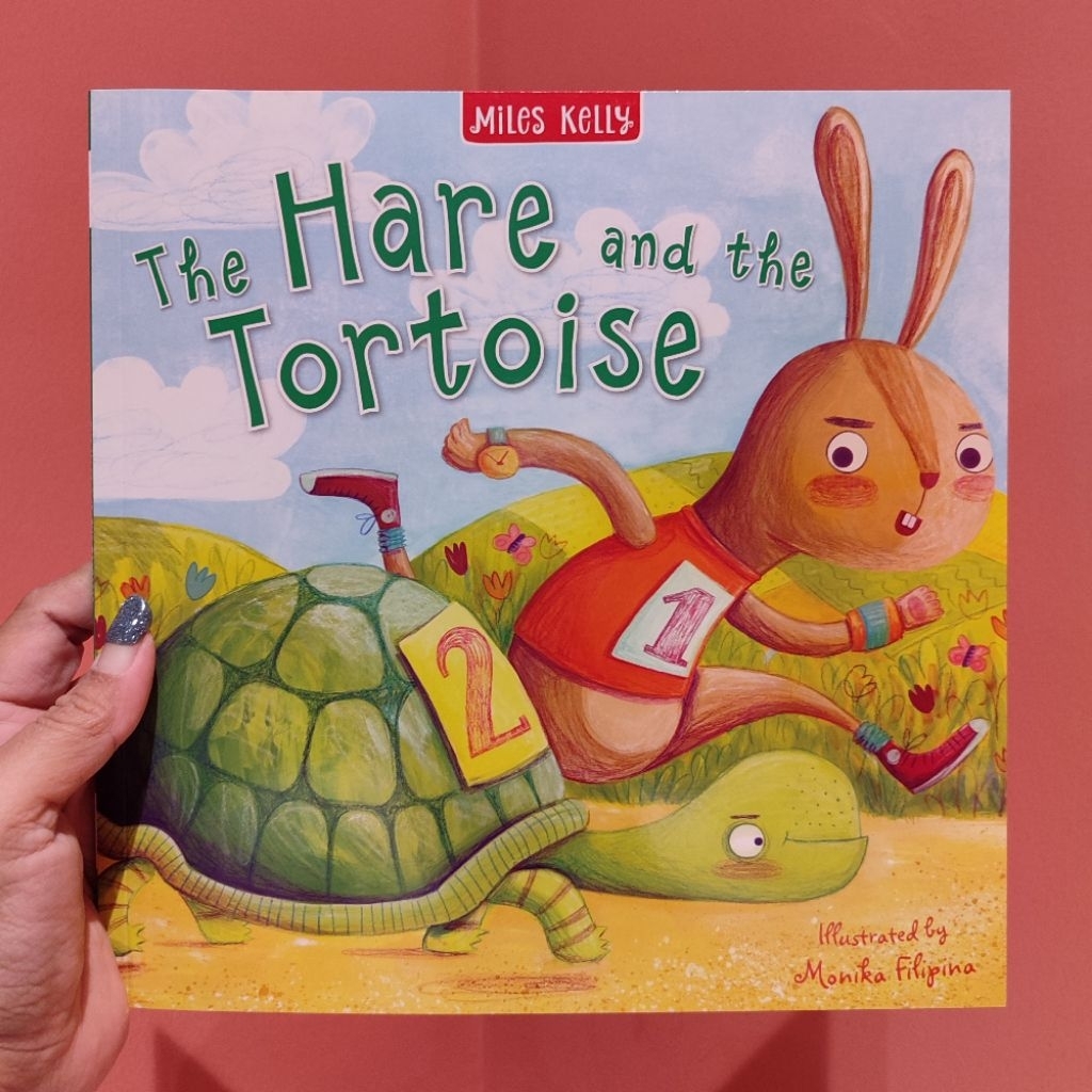 BIG BAD WOLF BOOKS • FABLES & FAIRYTALES : THE HARE AND THE TORTOISE - BUKU CERITA BERGAMBAR PICTURE