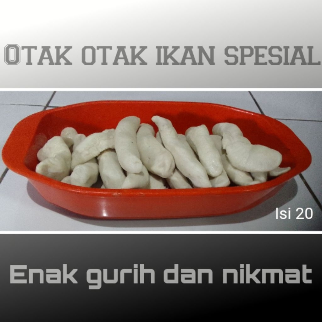 

otak otak /isi 30/rasa ikan spesial