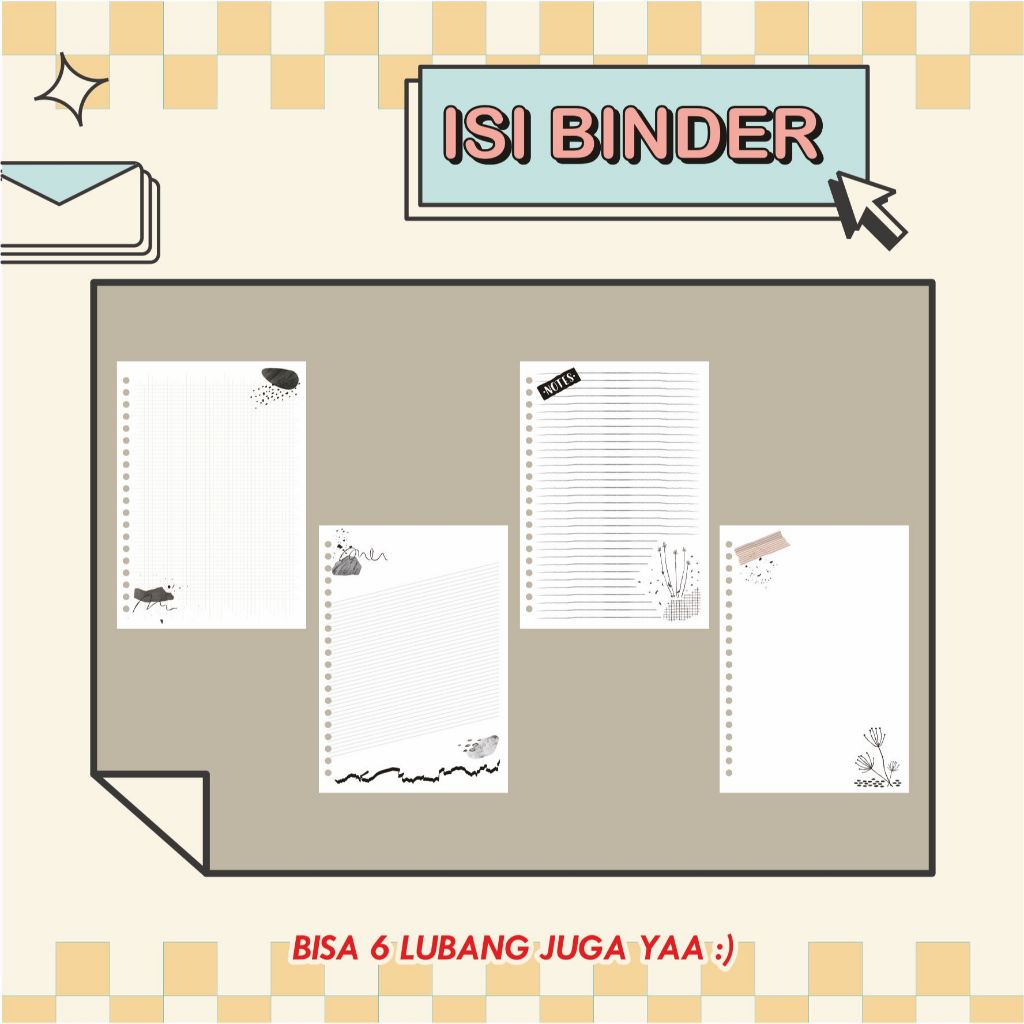 

[PART 04] 10PCS Isi Binder A5 & B5 Daily Planner / To Do List / Weekly Planner / Bullet Journal / Notes / Memo / Meal Planner / Habit Tracker Murah