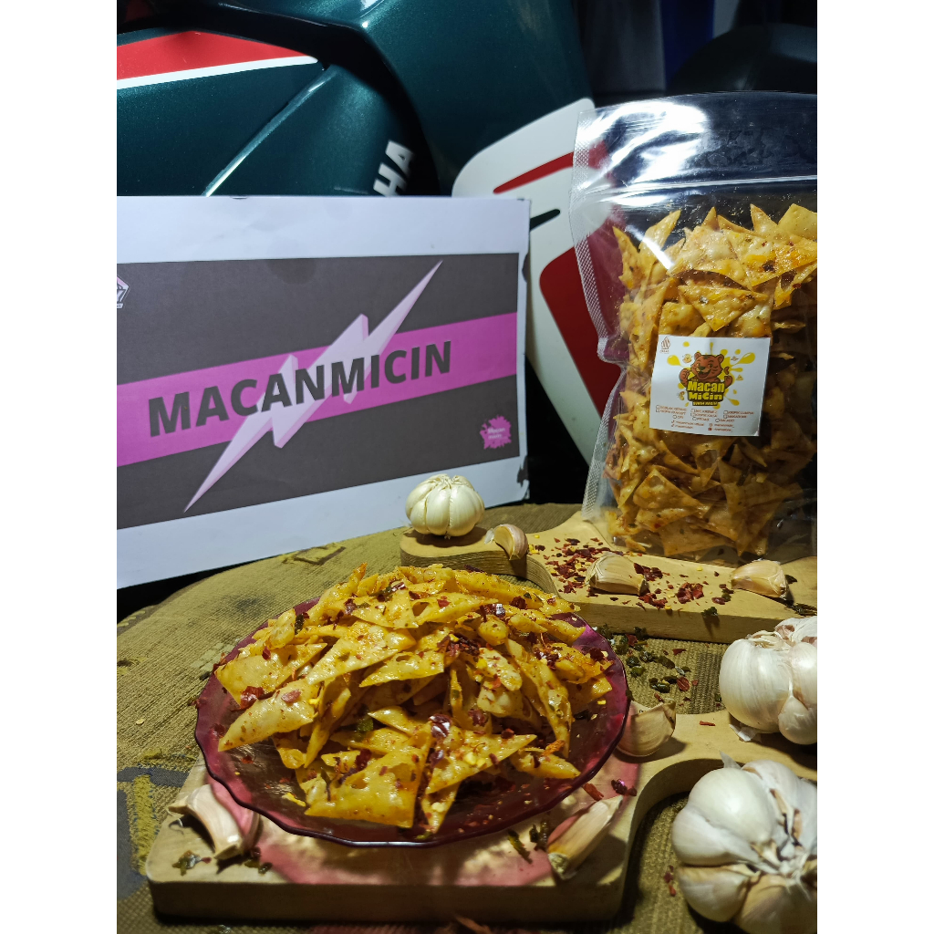 

KERIPIK PANGSIT - PEDAS DAUN JERUK - ORI DAUN JERUK - MACANMICIN