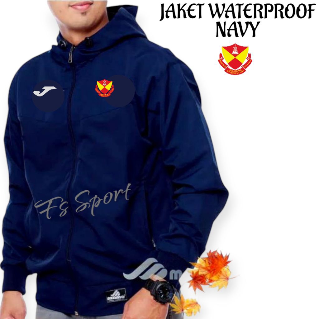 JAKET WATERPROOF BOLA SEPAK SELANGOR FC