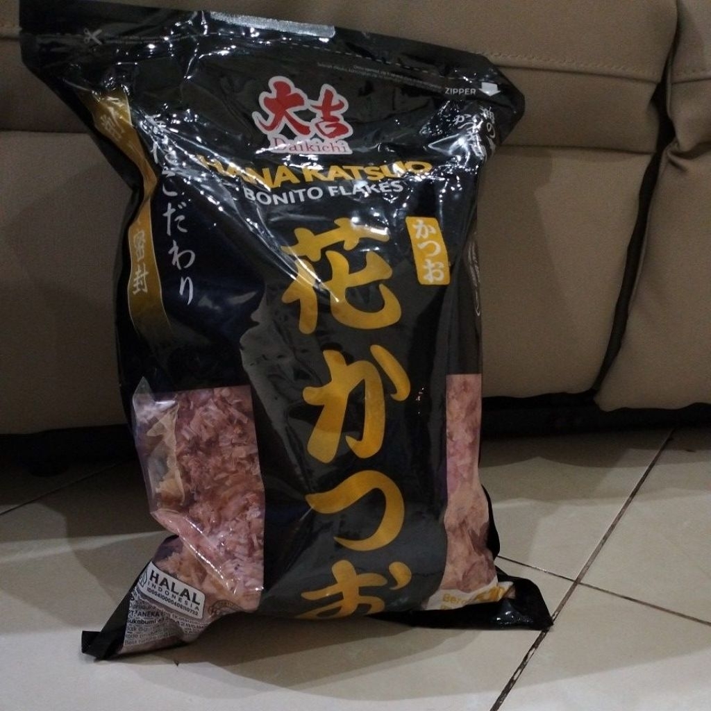 

Daikichi Hana katsuo Bonito flakes (packaging hitam) 500 gram