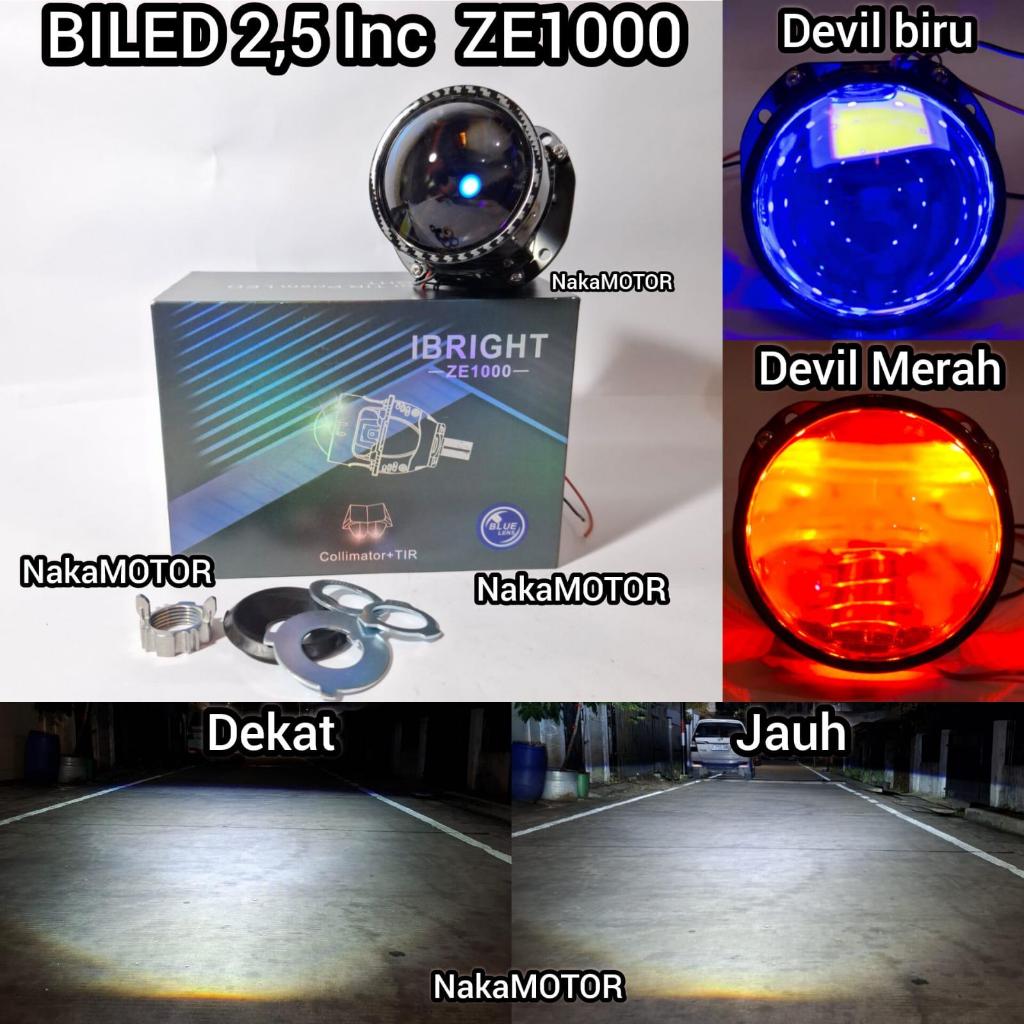 IBRIGHT Lampu Biled 2,5inc ZE1000