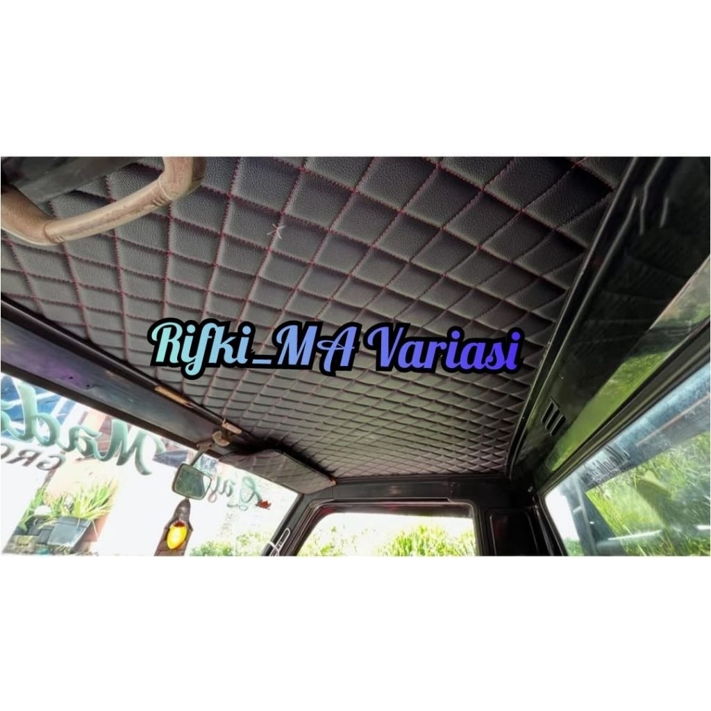 Cover plafon mobil pickup l300 carry  kulit sintetis / lapis pelindung plafon mobil pickup l300 carr