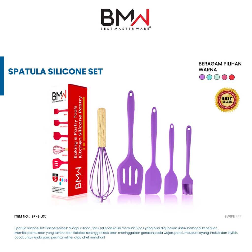SPATULA SILICON SET BMW/SPATULA SET/SPATULA IMUT