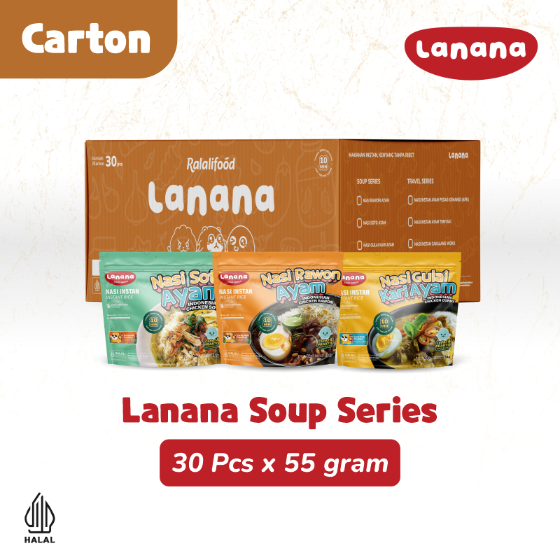 

1 DUS Karton Lanana Soup Series 30 Pcs