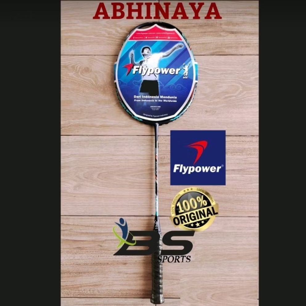 RAKET BADMINTON FLYPOWER ABHINAYA ORIGINAL
