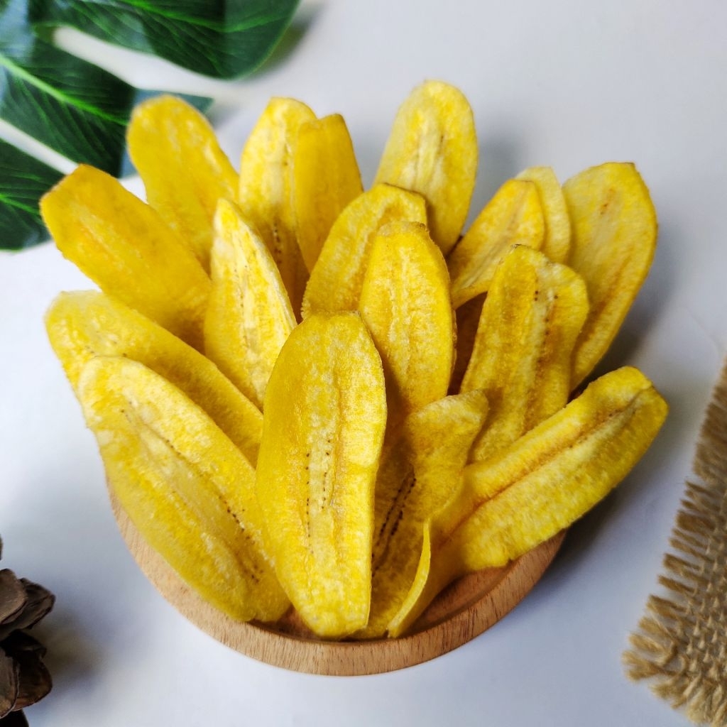 

½-1kg Keripik pisang mahuli original asin | cemilan enak | snack kiloan