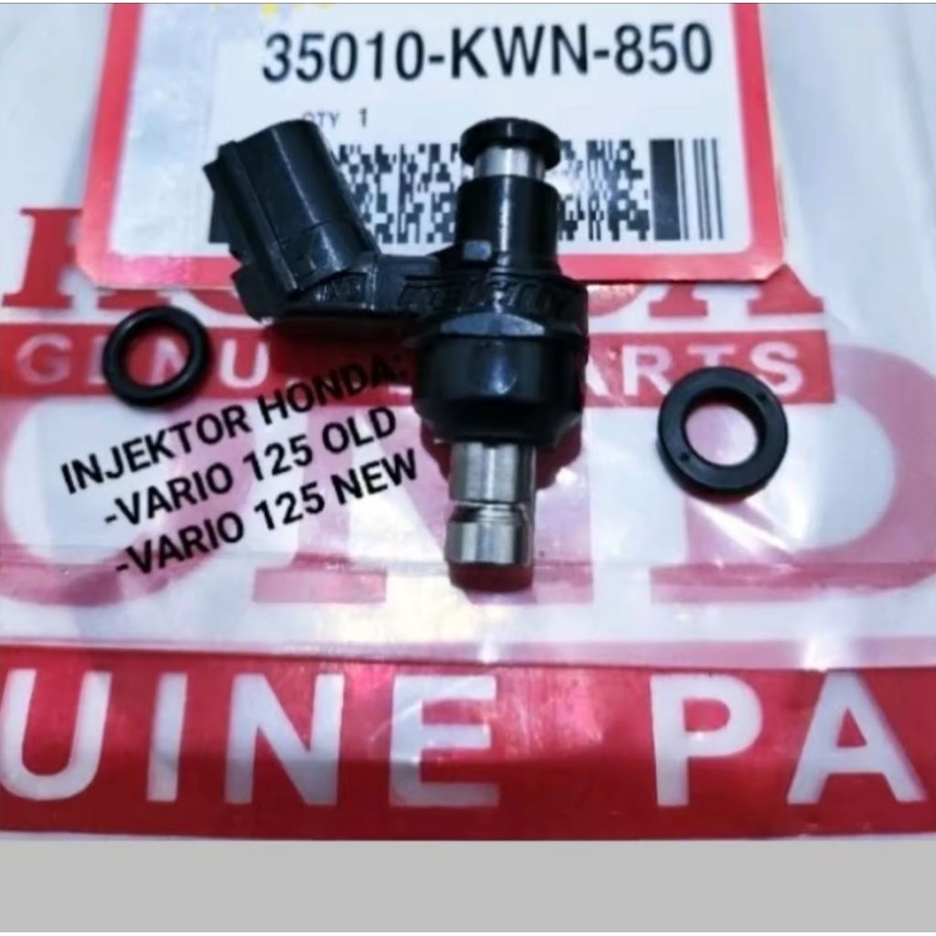 INJEKTOR INJECTOR KWN VARIO 125 OLD VARIO 125 NEW ORIGINAL PRODUK BERKUALITAS BAGUS DAN ORI