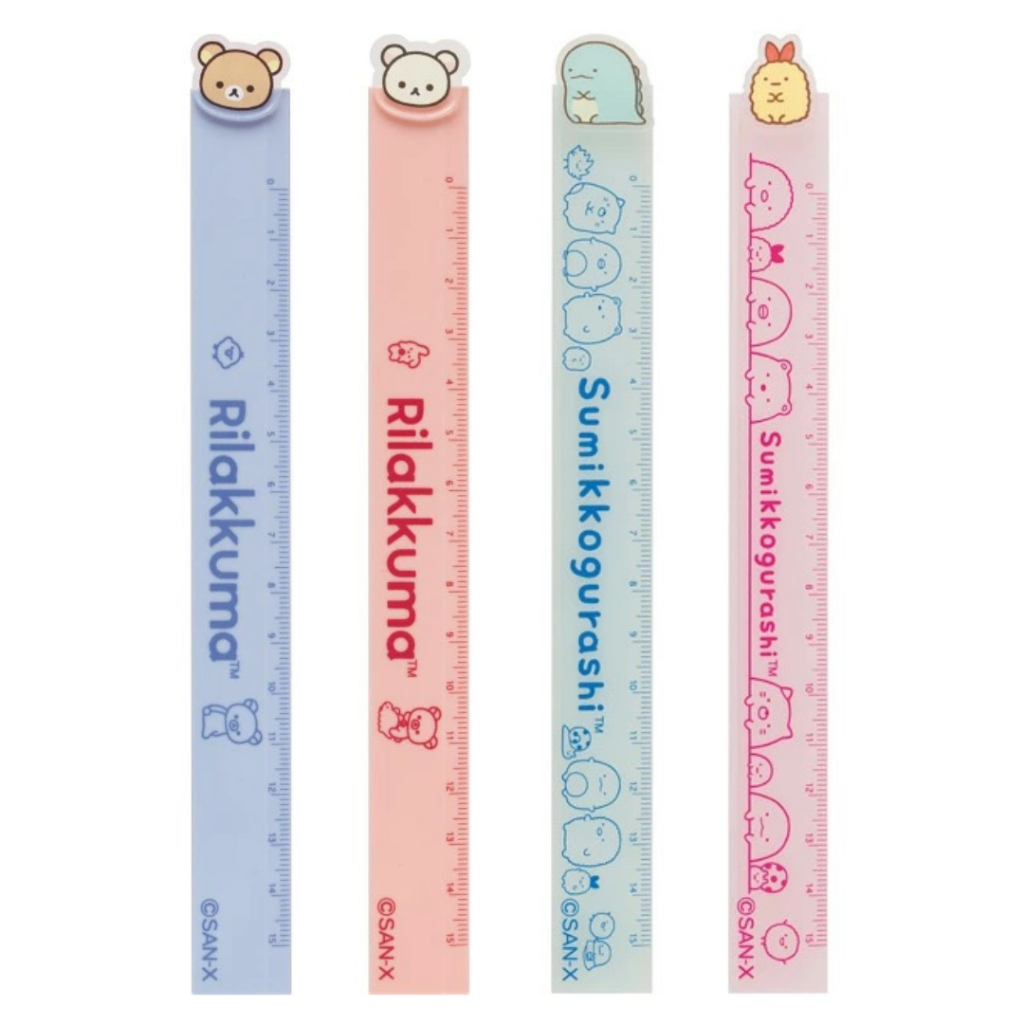 

Ruler Slim 15cm San-X Rilakkuma Sumikko Gurashi Mascot Tokage Korilakkuma Penggaris Limited Edition
