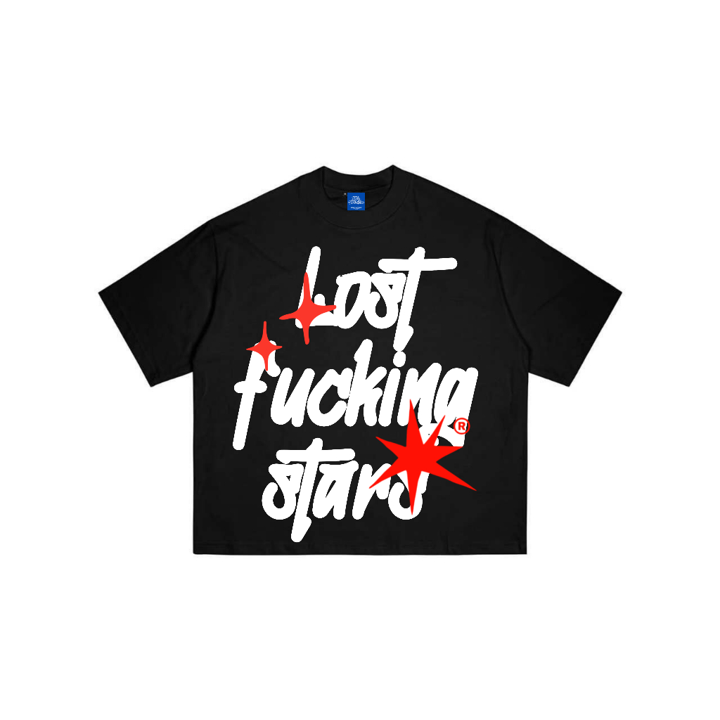 T-SHIRT OVERSIZE BOXY LOST F*CKING STARS