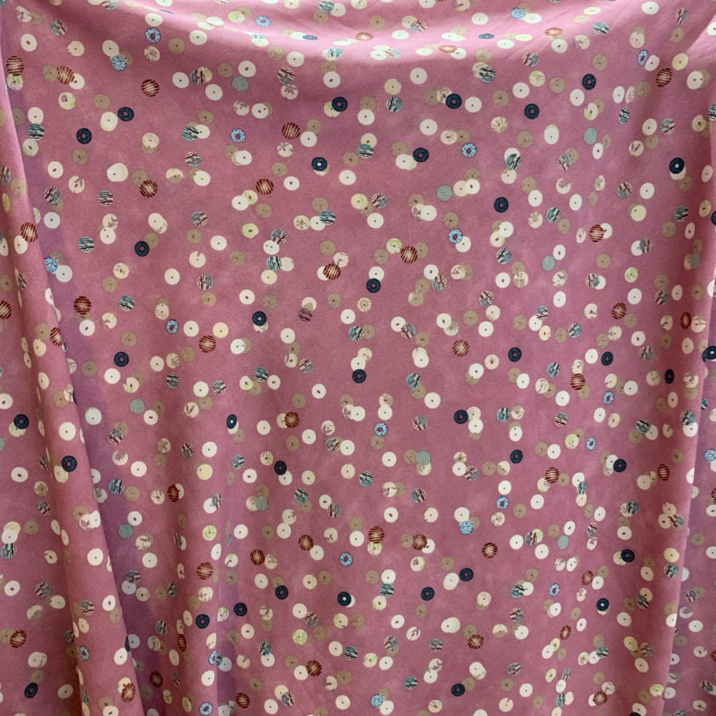 kain crepe motif polka - kain crepe diamond - kain crepe motif [CK01]