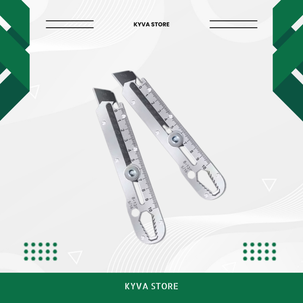 

CUTTER TAJAM 6 IN 1 ANTI KARAT CUTTER SERBAGUNA PEMOTONG MULTIFUNGSI