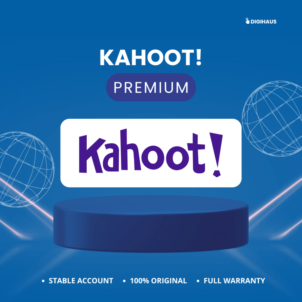 Akun Kahoot+ Premium 7 Hari (2000 Peserta) + Bonus