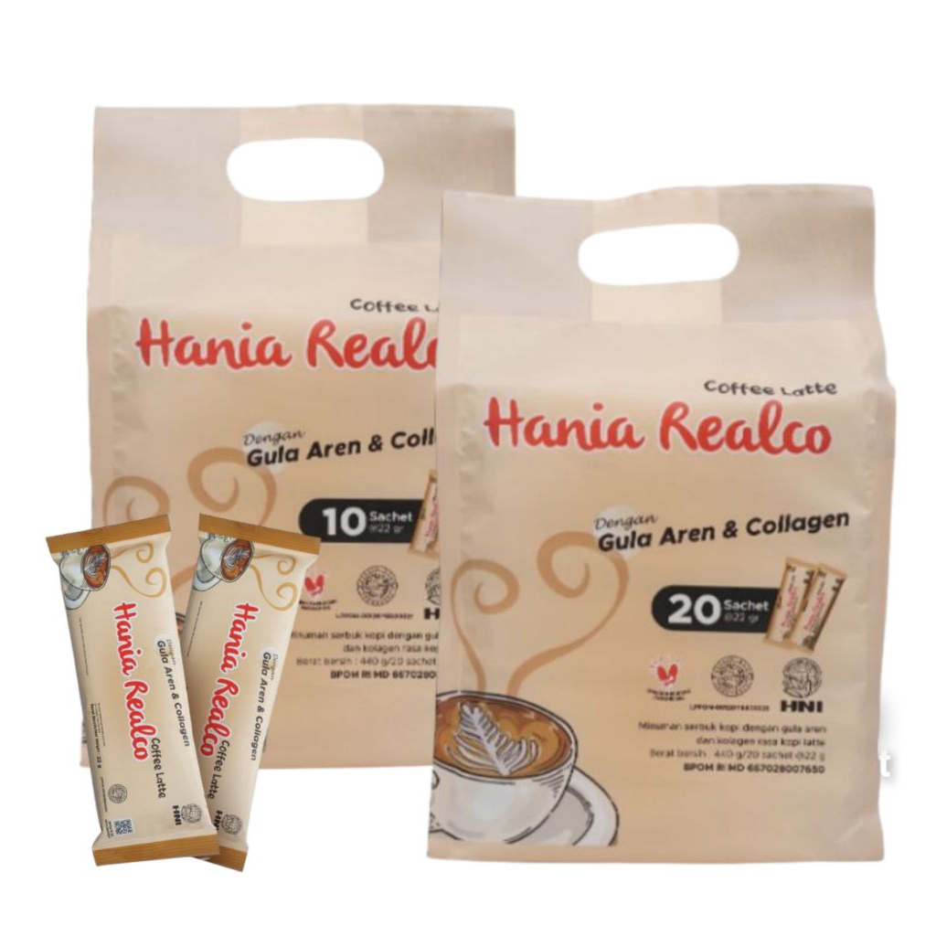 

Kopi Sehat Hania Realco Latte HNI