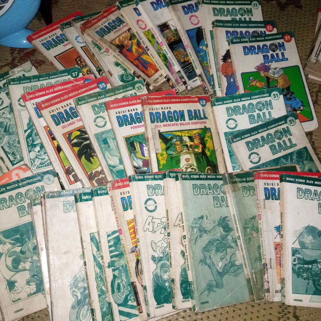 komik Dragon Ball/ Elex media, cover berjaket & tak berjaket, Edisi Baru,, ORINYA