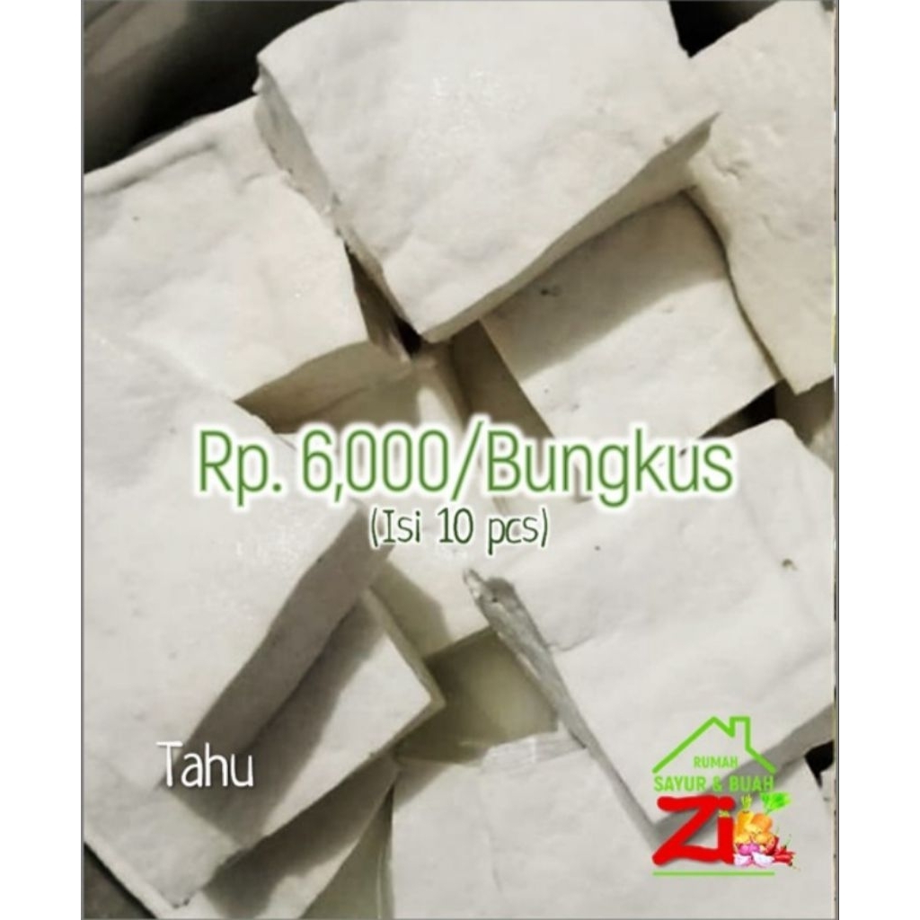 

Tahu Putih 1 Bungkus Isi 10pcs