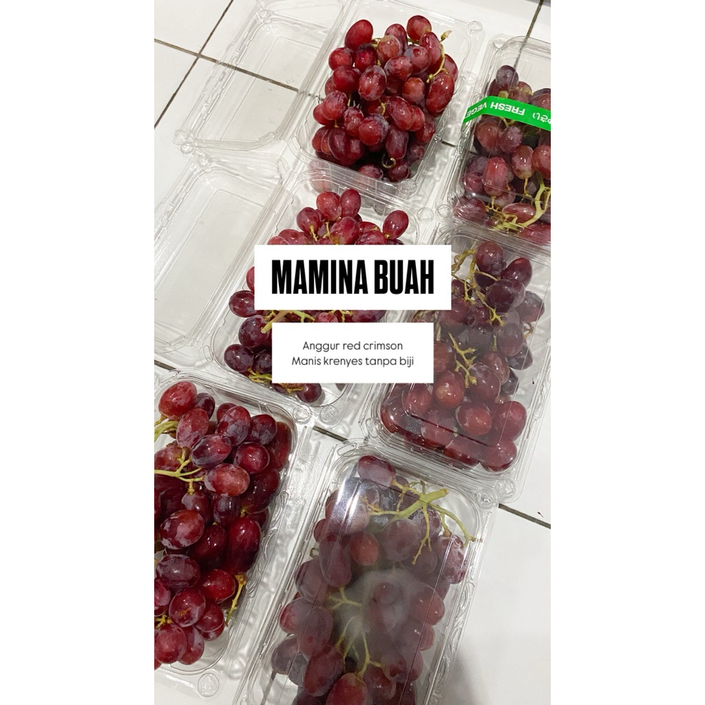 

Anggur crimson manis tanpa biji