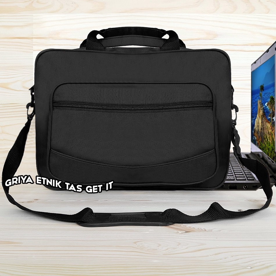 KODE B59U Tas Selempang Pria Tas Laptop Pria 15 Inch Dinier Tas Leptop 14 Inch Tas Cowok Selempang T