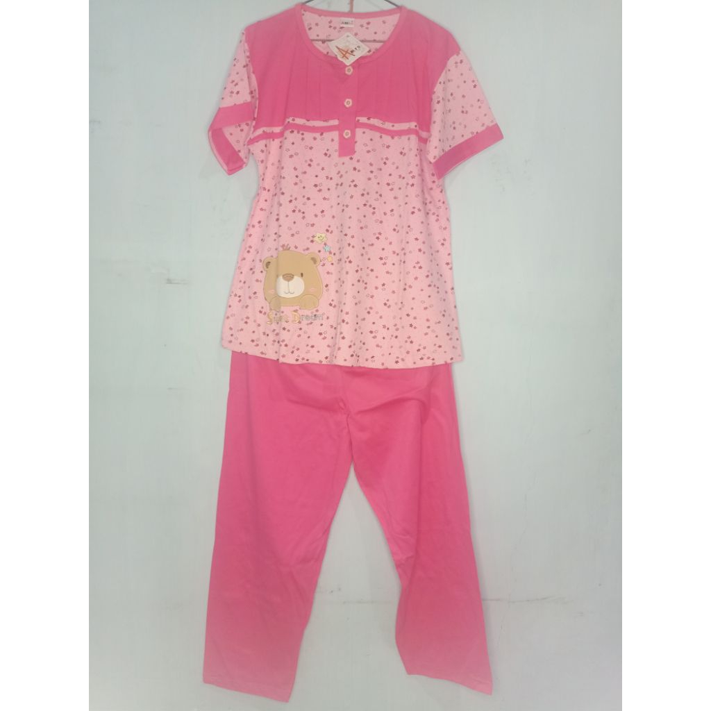 Babydoll Amro label putih