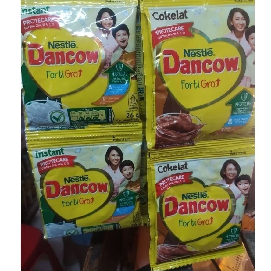 

PROMO ORI DANCOW Nestle Fortigo Susu Bubuk 1Renceng 10pc