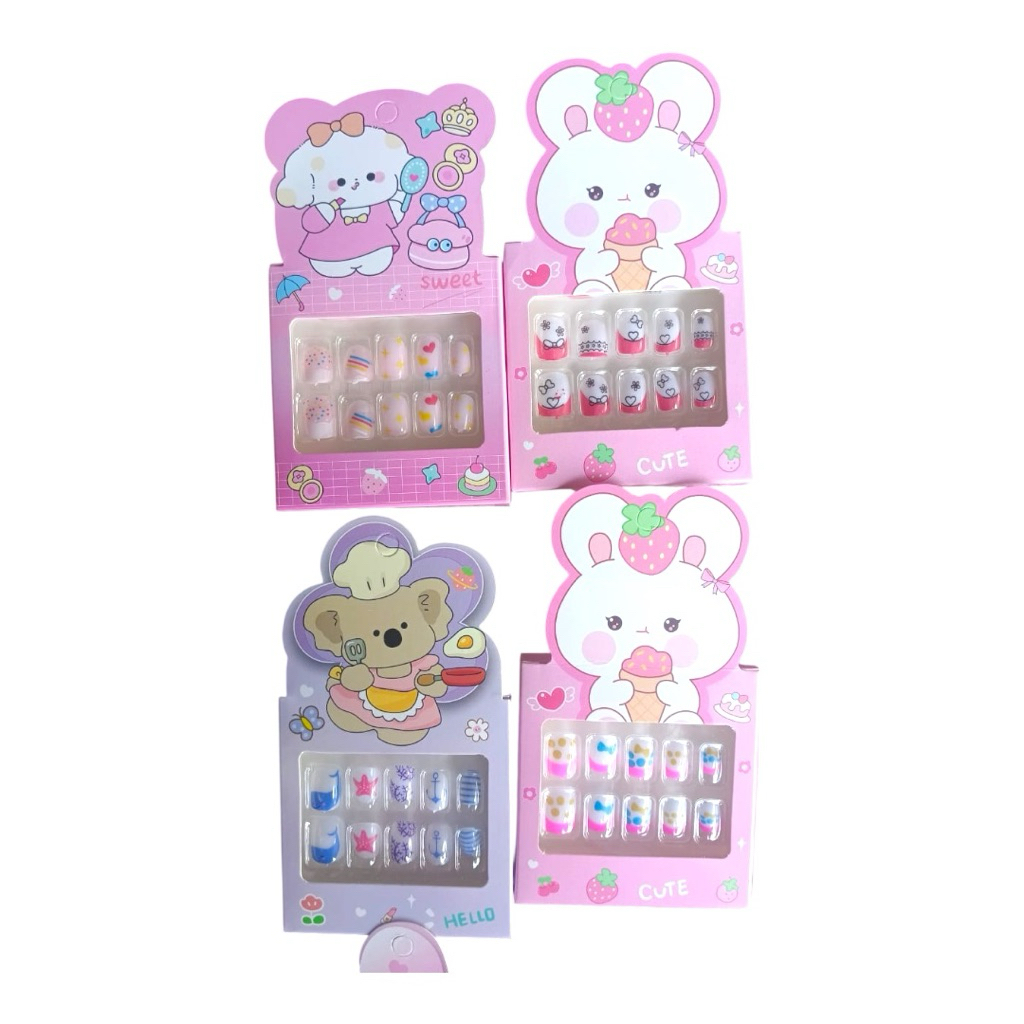 Kuku Palsu Sanrio Kuromi || Kuku Palsu Lucu || Kuku Palsu Anak