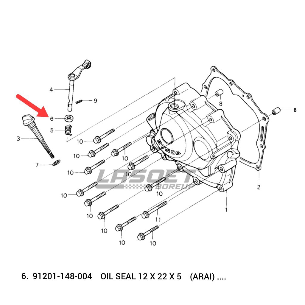 SEAL SIL OIL STUT TUAS KOPLING 12x22x5 GL100K GLK GL100 CDI GL PRO MAX NEOTECH MEGAPRO LAMA PRIMUS T