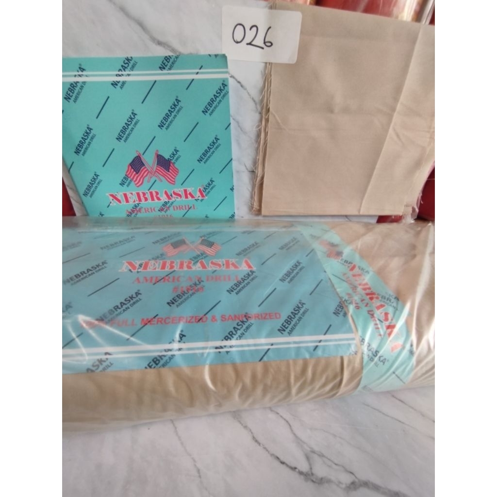 Kain American drill Nebraska / / American Drill Grosir Dan 1 ROLL - Variasi METER