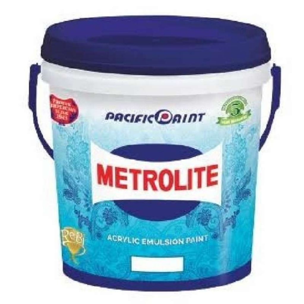 cat metrolite putih kebiruan 5kg