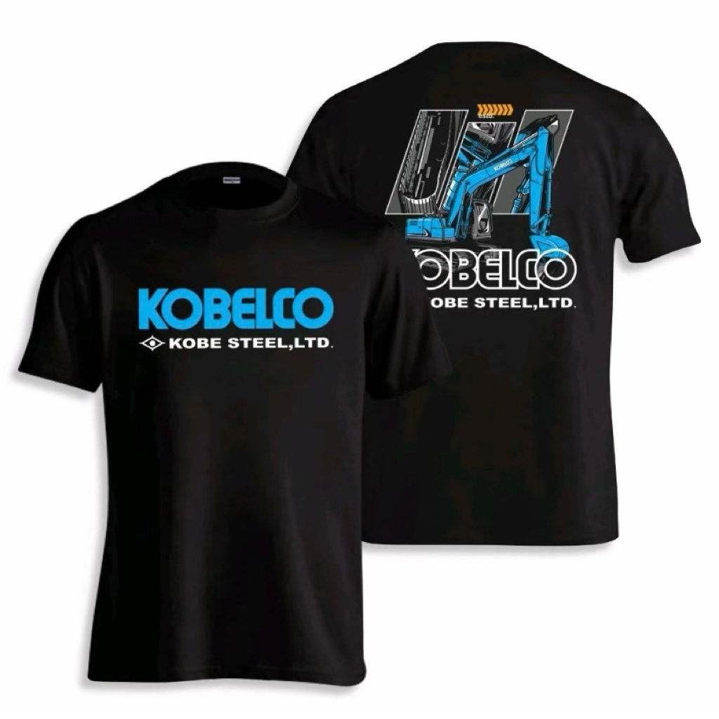 Kaos Tshirt Kobelco Tambang Excavator