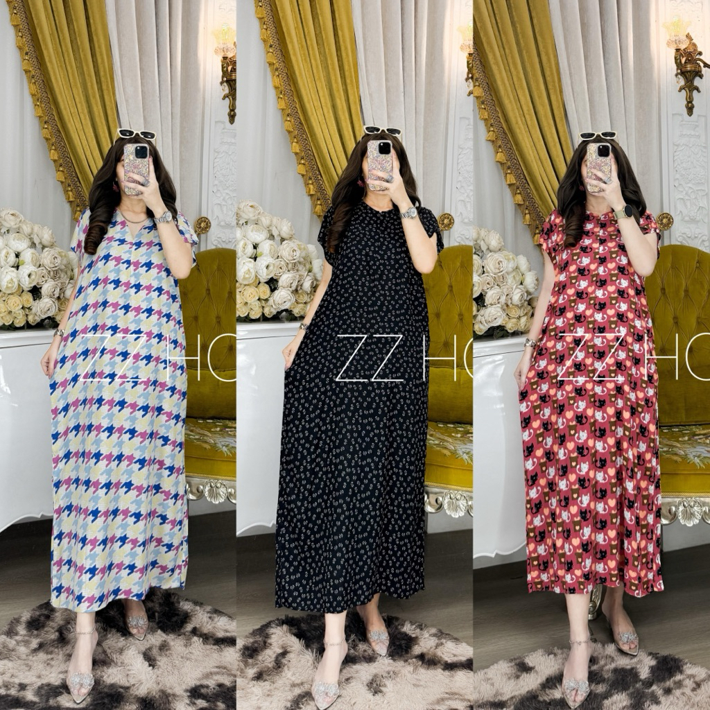 Daster Lengan pendek SMK by Zz Homedress / Daster smk Zz Homedress
