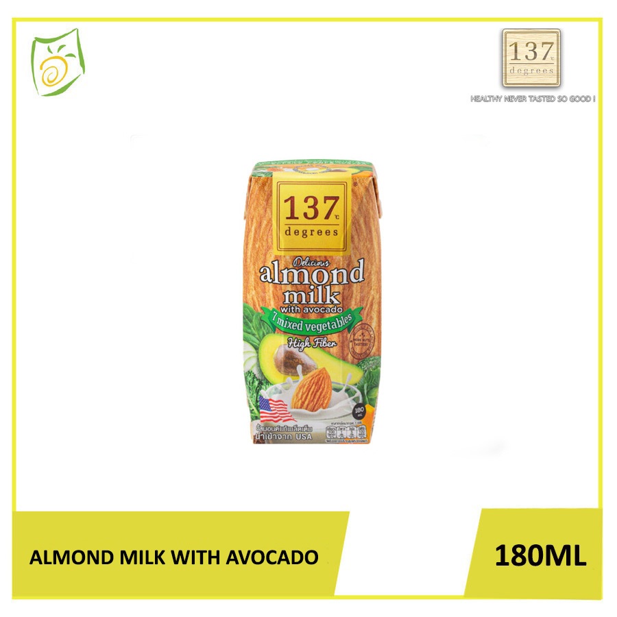 

137 Degrees Almond Milk With Avocado 180ml