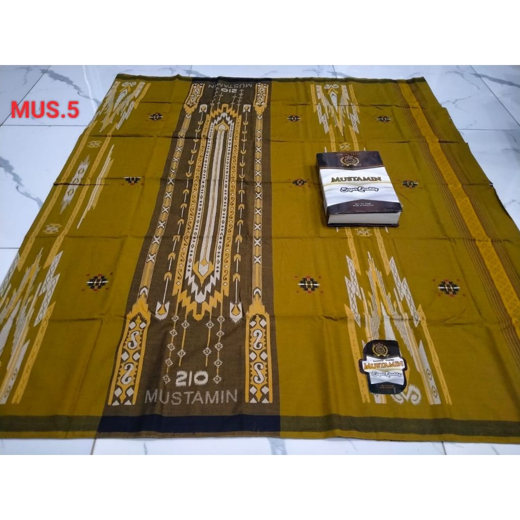 Sarung Mustamin Songket minim