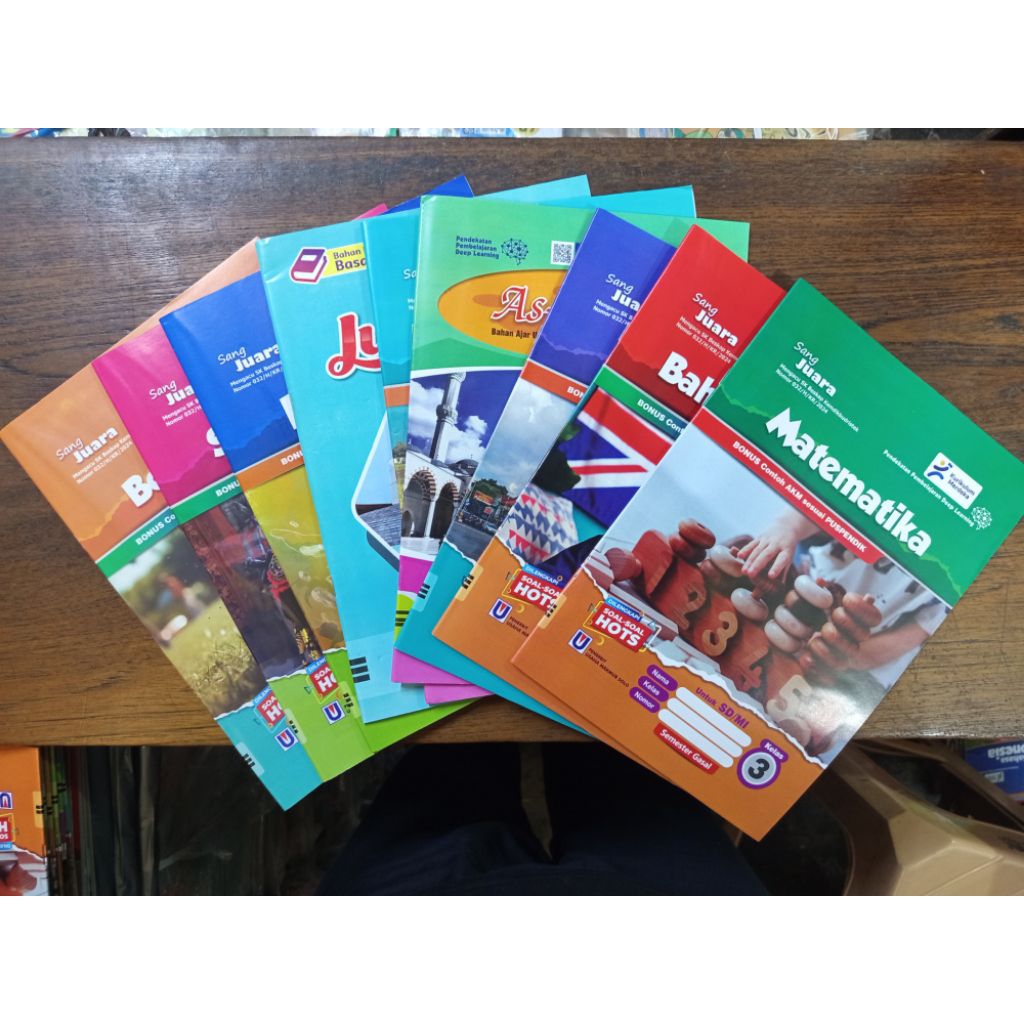 Lks/Modul Kurikulum Merdeka Sang Juara Kelas 3 Semester 1 Sd Matematika,Agama,Seni Budaya,dll