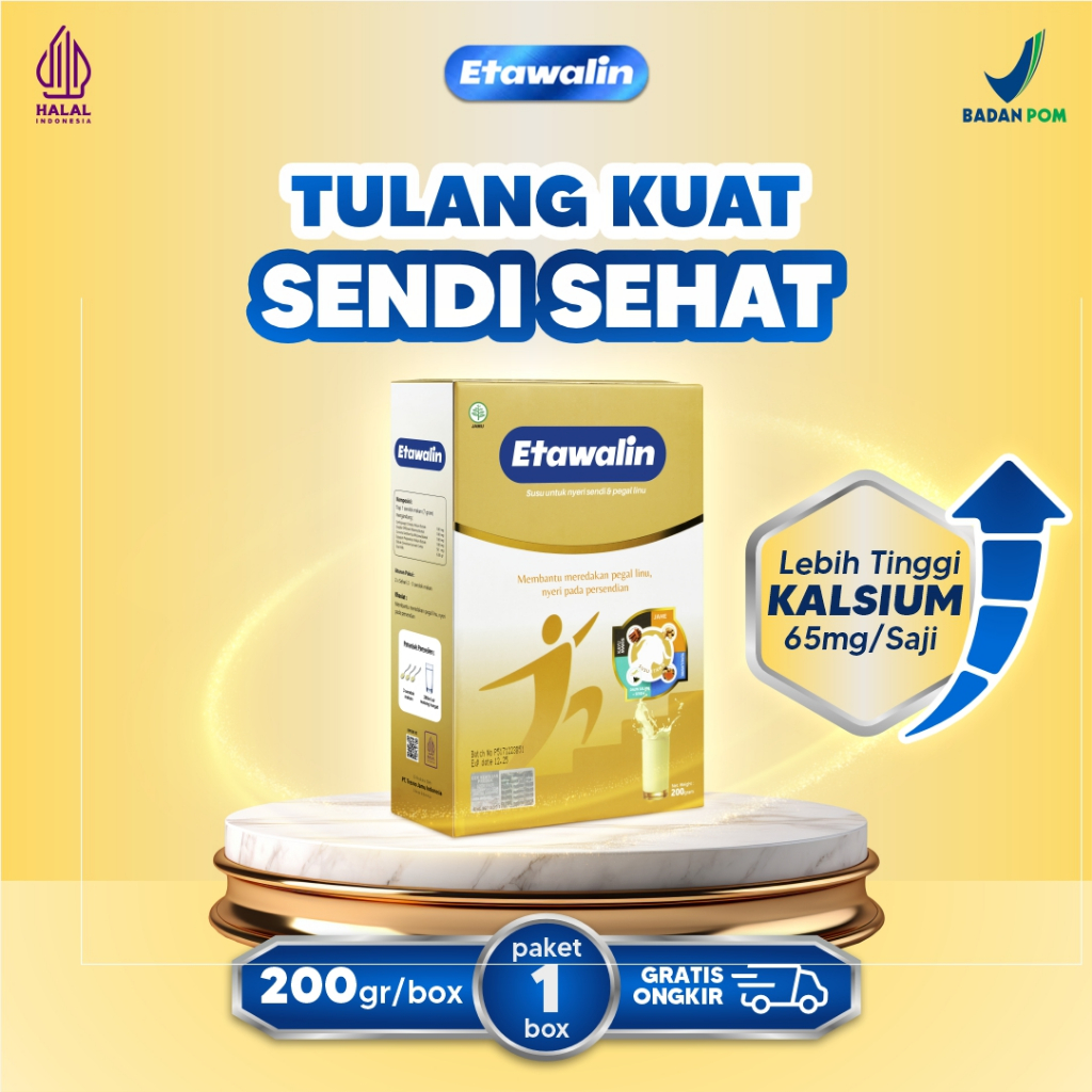 

Etawalin : Susu Kambing Atasi Kesemutan &Tingkatkan Kesehatan Sendi Otot Tubuh isi 200 Gram