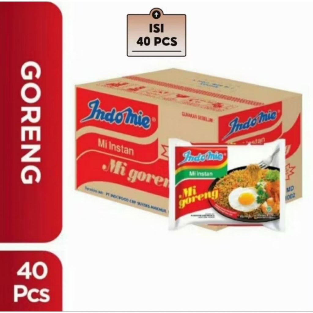 

Indomie Goreng 1 Dos isi 40