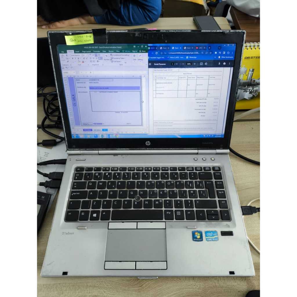 HP elitebook 8470P SECOND Harga Promo