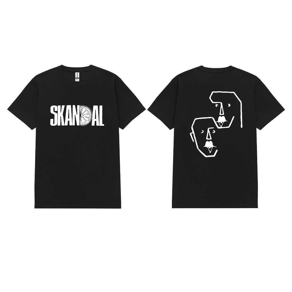 Rockerstar T-shirt SKANDAL - LEMON