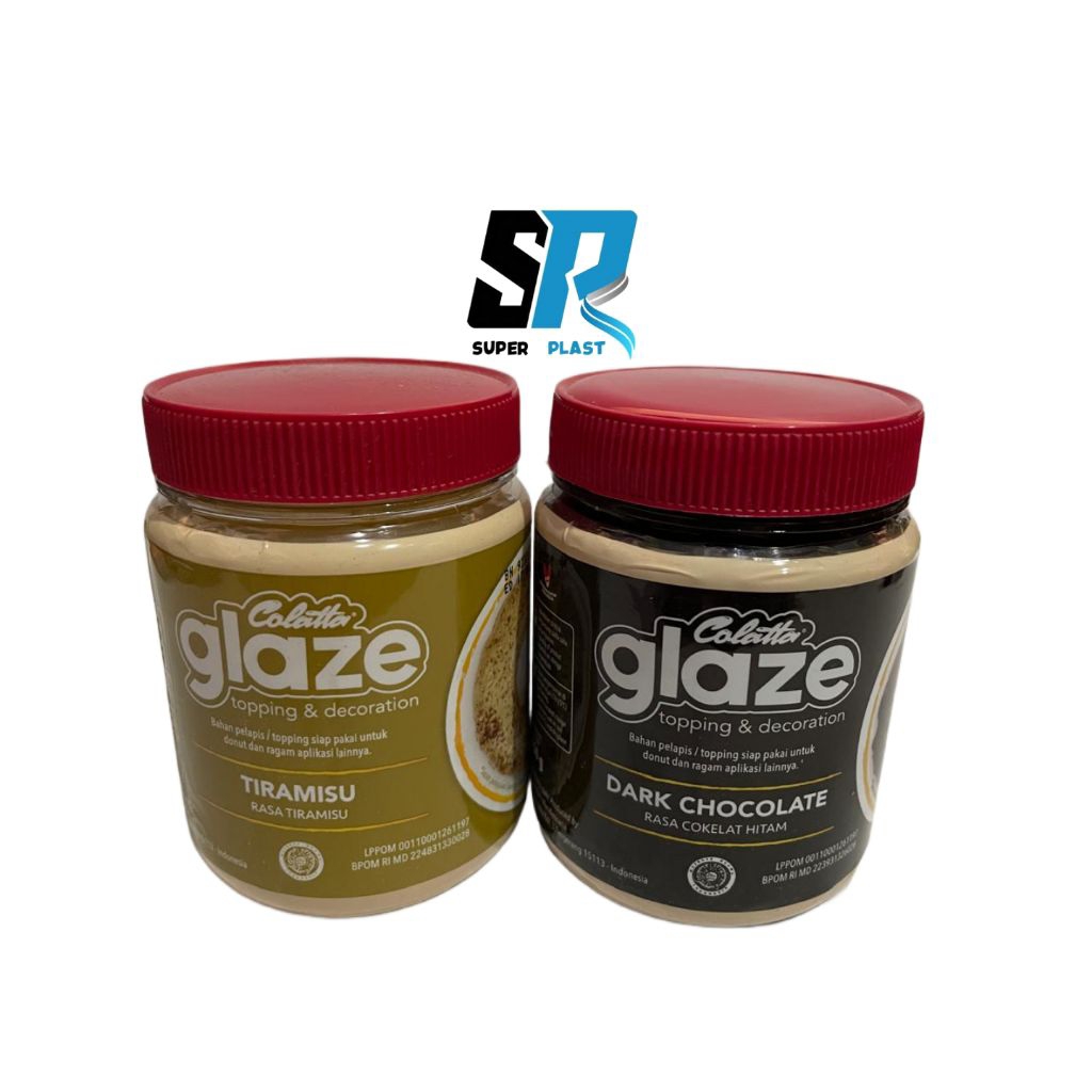 

Collata glaze 250gr terdapat 2 pilihan rasa Dark chocolate dan Tiramisu