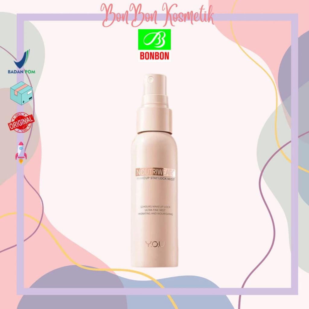 Y.O.U NoutriWear+ Makeup Stay Lock Mist Setting Spray