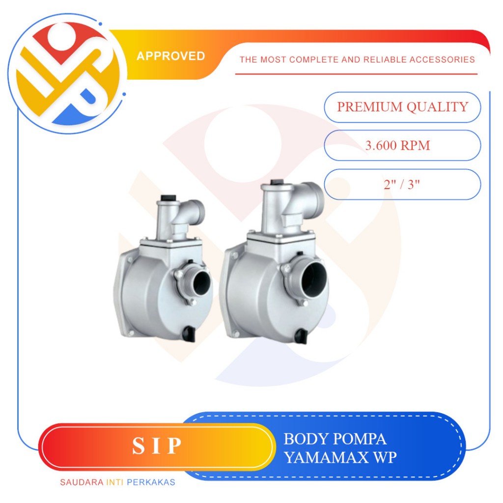 YAMAMAX PRO Body Pompa Air Body WP 2Inch 3Inch Pompa Alkon WP 2" 50XT 3" 80XT